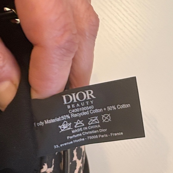 NWT Dior Beauty ❤️ Leopard Cheetah Print Bucket Crossbody Top Handle Bag  🎁 - Picture 7 of 9